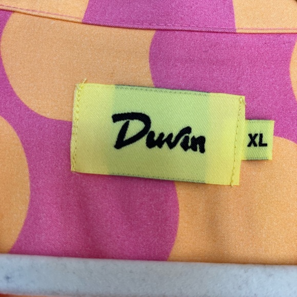 Dara Women's Pink and Orange Crop Top - Picture 3 of 3